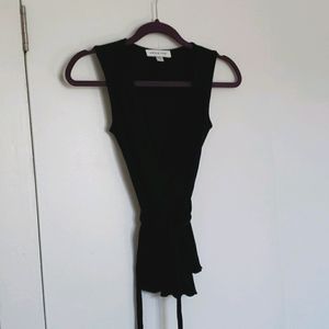 Amour Vert Ribbed Wrap Tank